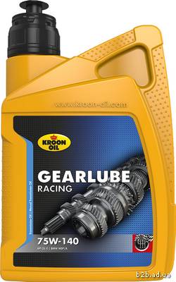 Олива трансмісійна gearlube racing 75w-140 1л 33720 KROON OIL