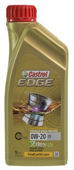 Олива моторна edge c5 0w-20 1л 0W20EC51L CASTROL