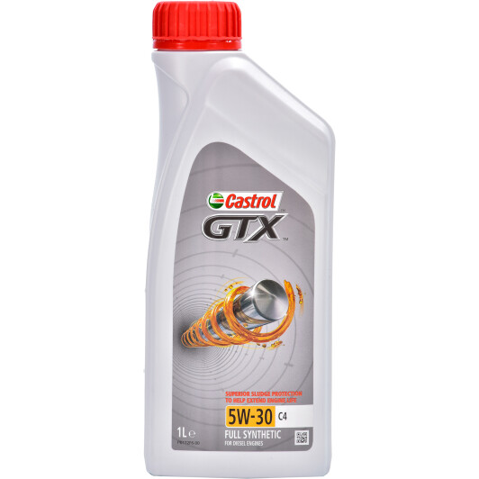 Олива двигуна 1l castrol gtx 5w30 c4 renault original 15C4EE CASTROL