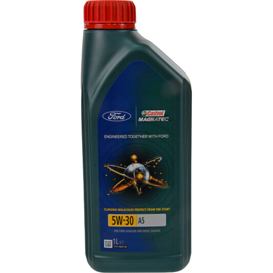 Castrol magnatec a5 5w-30 ford logo 15F60E CASTROL