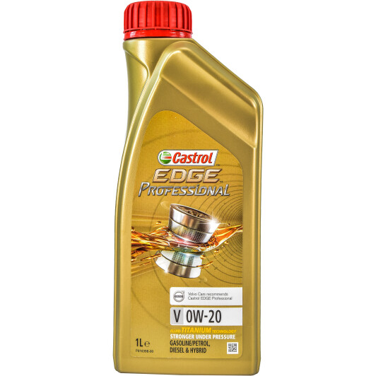 Castrol 1л edge volvo professional titanium v 0w-20 R1EDGPV0212X1 CASTROL