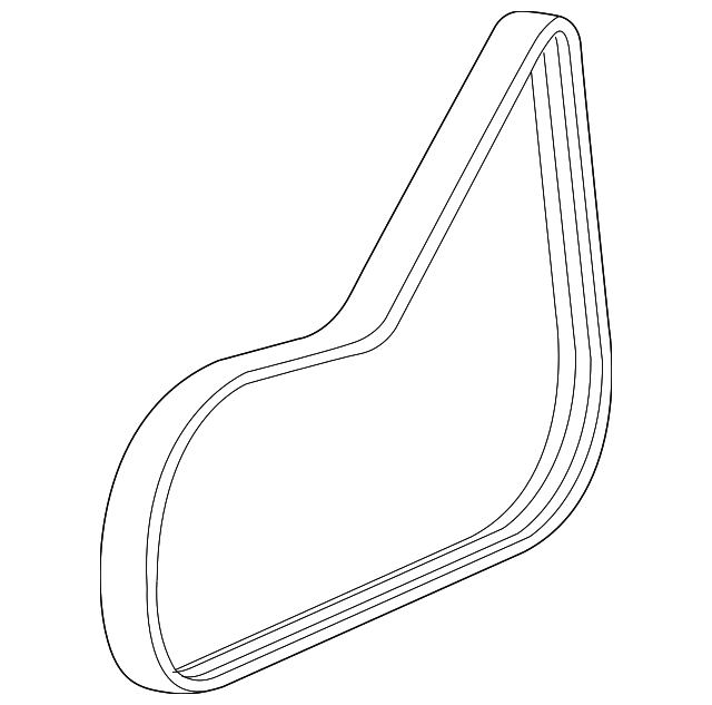 Поліклиновий ремінь 12634321 GENERAL MOTORS