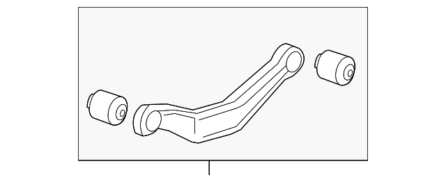 Опора, важіль підвіски 13318345 GENERAL MOTORS