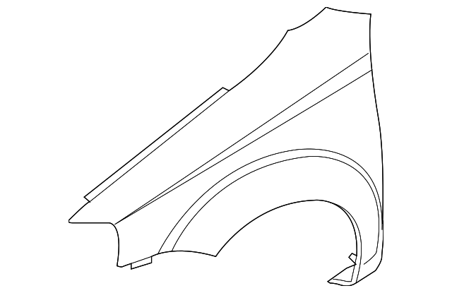 Крило aveo переднє праве т250 вир-во gm 95198266 GENERAL MOTORS