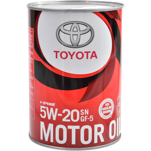 Моторна олива toyota sn/gf-5, 5w-20, 1л 0888010606 TOYOTA