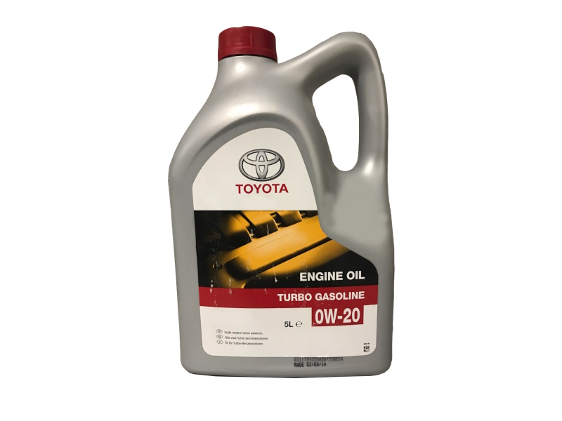 Моторна олива toyota turbo gasoline, 0w-20, 5л 0888083589 TOYOTA