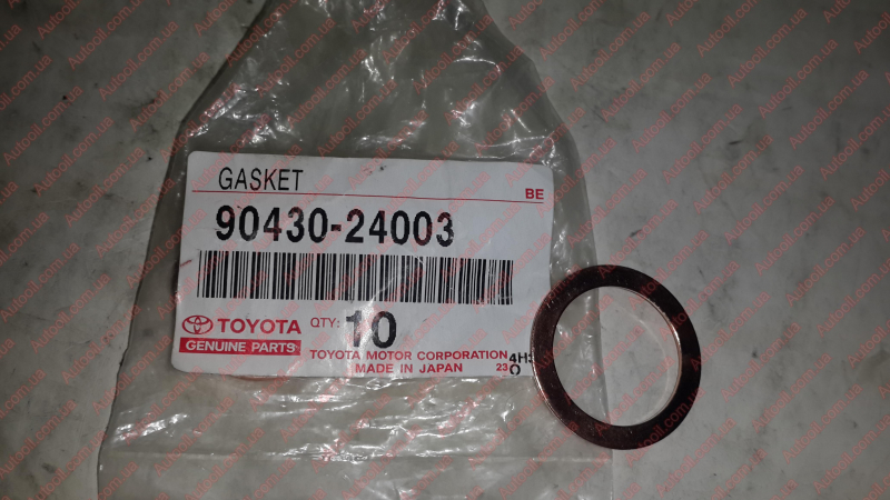 Прокладка зливного отвору 9043024003 TOYOTA