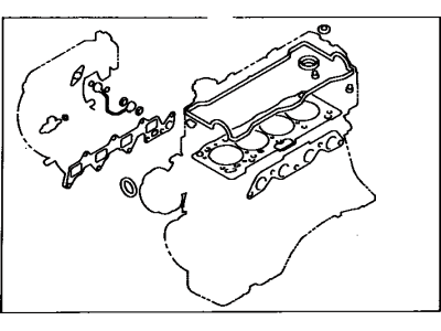 Прокладки двигателя 0411216230 TOYOTA
