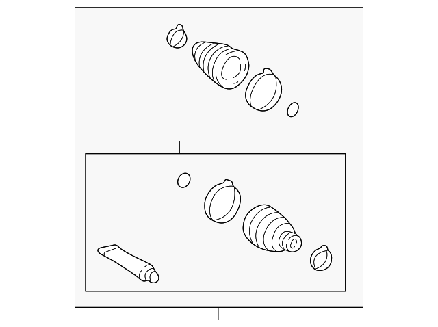Пыльник шруса 0442742050 TOYOTA