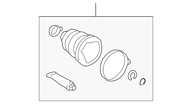Пыльник шруса 0443802050 TOYOTA