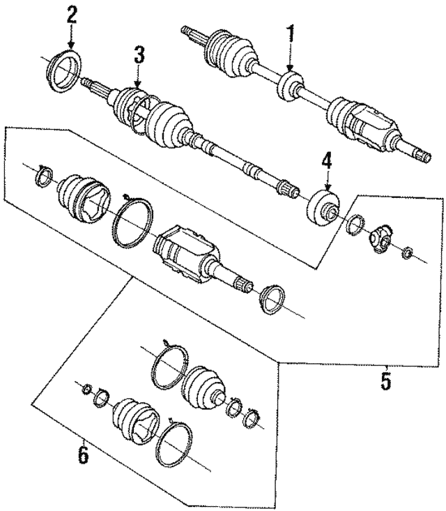 Dichtungssatz/antrie 0443812371 TOYOTA