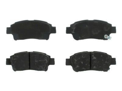 Комплект гальмівних накладок, дискове гальмо 0446552031 TOYOTA