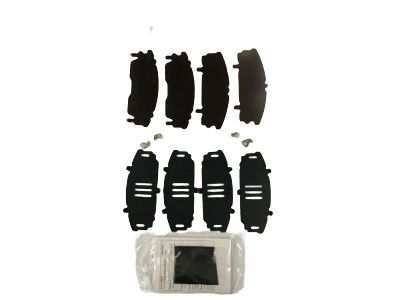 Прокладка тормозных колодок антискрип 0494512100 TOYOTA