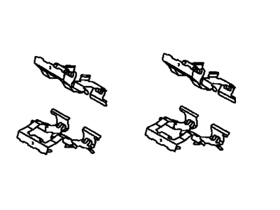 Пружина колодки стояночного тормоза 0494848010 TOYOTA