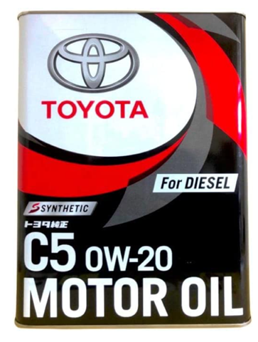 Toyota motor oil 0w-20 c5 0888303005 TOYOTA