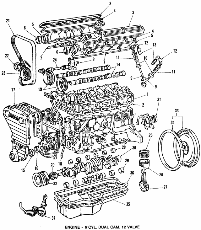 Комплект підшипників колінчатого вала 1170245011 TOYOTA