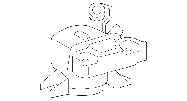 Опора двигателя правая 1230528231 TOYOTA