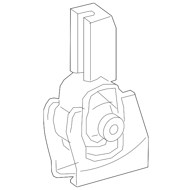 Опора, двигун 123610T210 TOYOTA