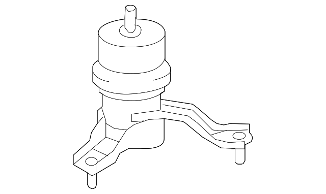 Опора, двигун 123620P040 TOYOTA