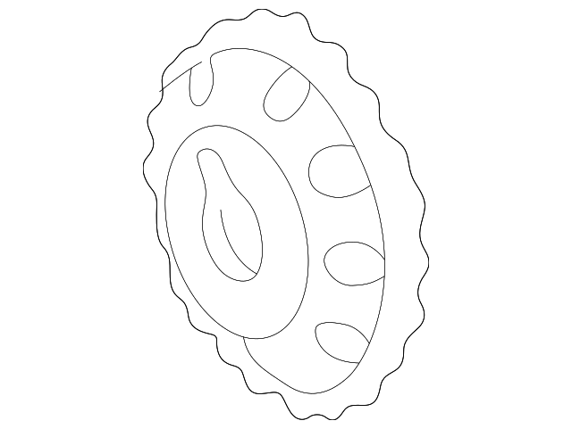 Шестерня распредвала 1352321020 TOYOTA