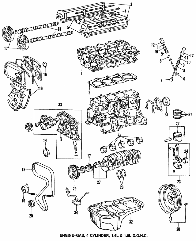 Впускний клапан 1371115090 TOYOTA