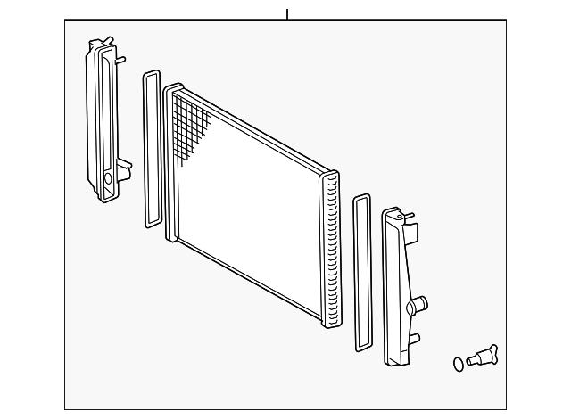 Радиатор охлаждения ty rav-4 2009-2015 tyc 1640028570 TOYOTA
