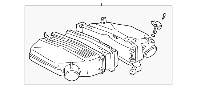 Корпус воздушного фильтра asv-70 1770028092 TOYOTA