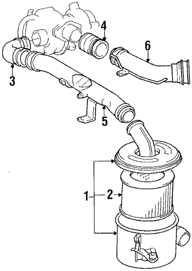 Повітряний фільтр 1780154060 TOYOTA