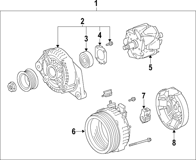 Кронштейн, вугільні щітки 273700S010 TOYOTA