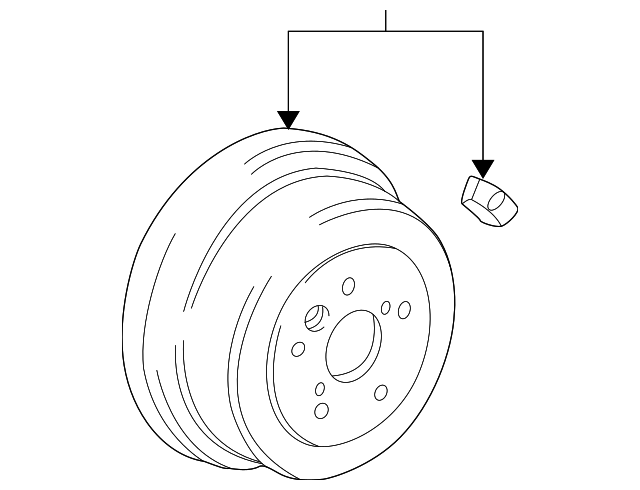 Bremstrommel 4243128100 TOYOTA