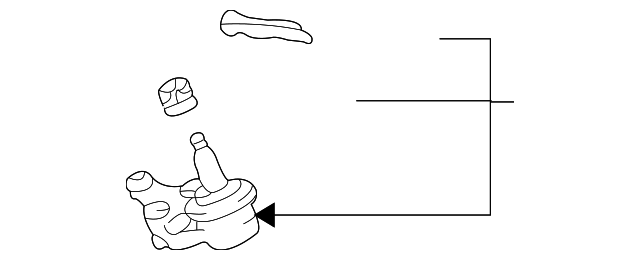 Нижній/верхній кульовий шарнір 4333029045 TOYOTA