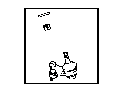 Нижній/верхній кульовий шарнір 4333029225 TOYOTA