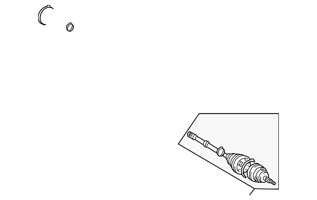 Полуось переднего моста 4347080064 TOYOTA