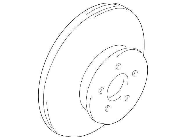 Гальмівні колодки пер. toyota rav-4 00- 4351242032 TOYOTA