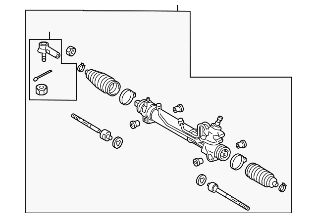Рейка рулевая 4420042140 TOYOTA
