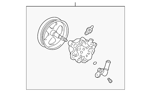 Насос гур 4431028240 TOYOTA