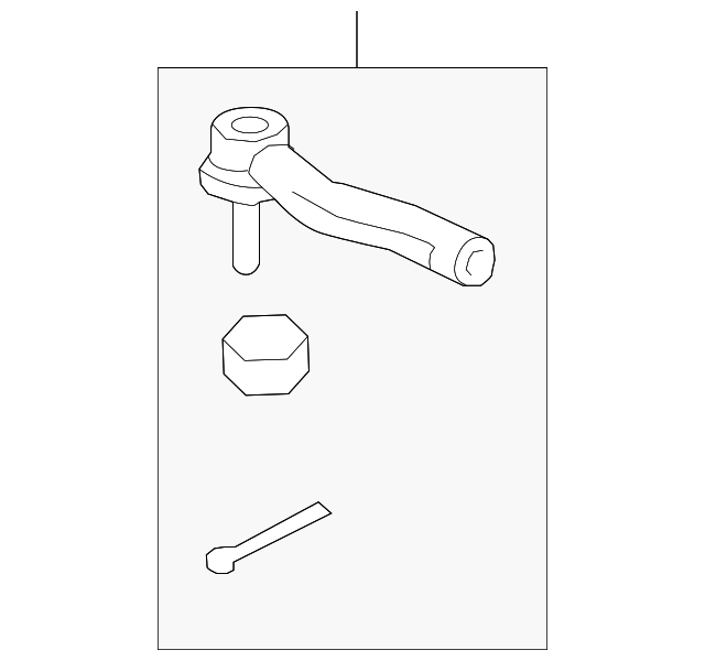 Наконечник рулевой тяги lh 4504749195 TOYOTA