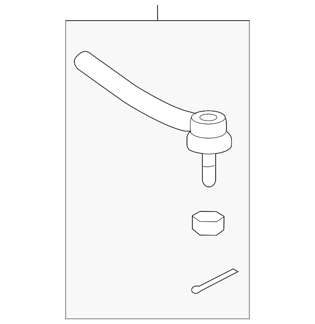 Оригинал наконечник рулевой тяги правый toyota highlander venza 4546009180 TOYOTA