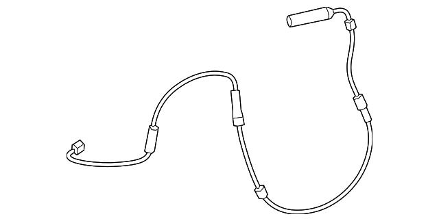 Wire assy pad wear 47770WAA03 TOYOTA