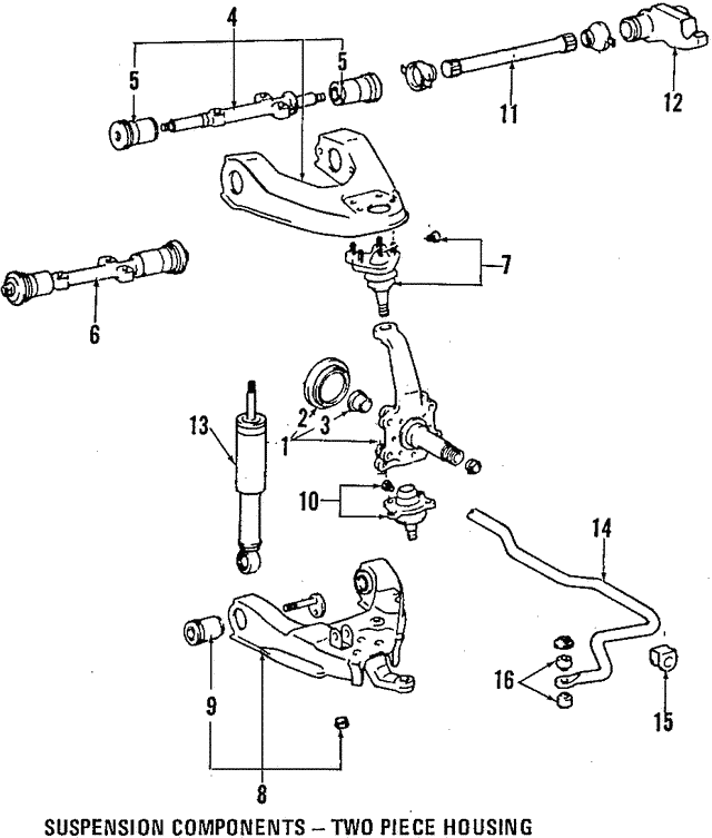 Сайлентблок рычага 4806135030 TOYOTA