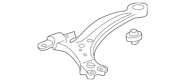 Важіль підвіски, підвіска коліс 4806808011 TOYOTA