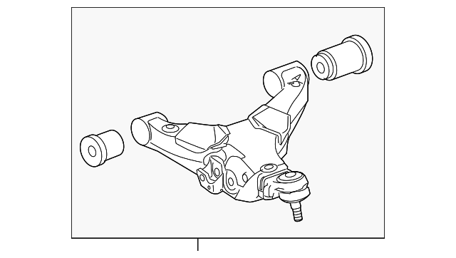 Рычаг передний правый sequoia 4806809100 TOYOTA