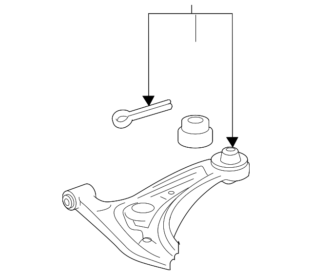 Важіль підвіски, підвіска коліс 4806909140 TOYOTA