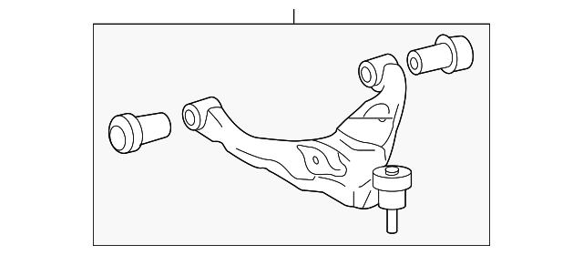 Рычаг передний нижний левый lc-150 4806960040 TOYOTA