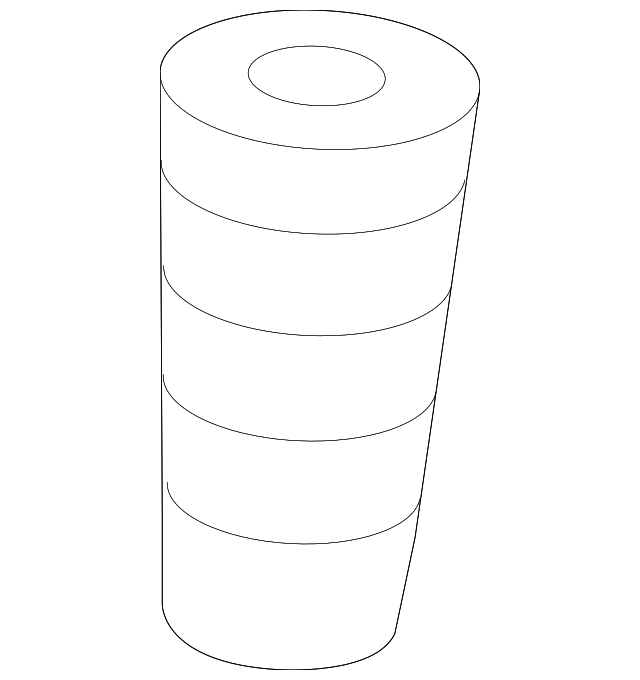 Bumper fr spring 483310R030 TOYOTA