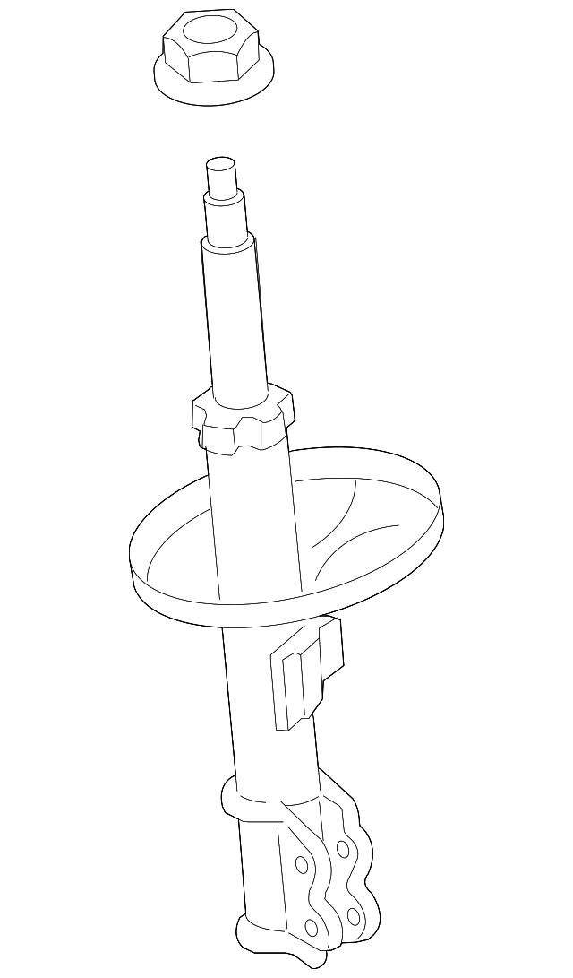 Амортизатор 4851009M90 TOYOTA