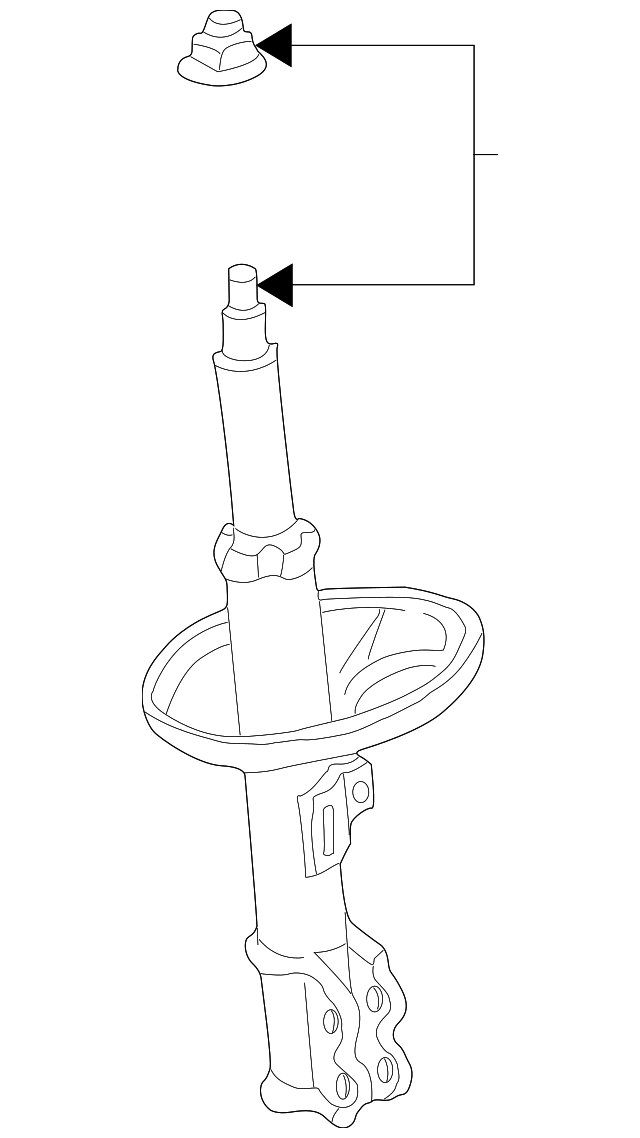Амортизатор 48510A9390 TOYOTA