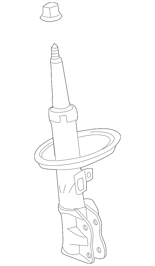 Амортизатор 48510B9820 TOYOTA