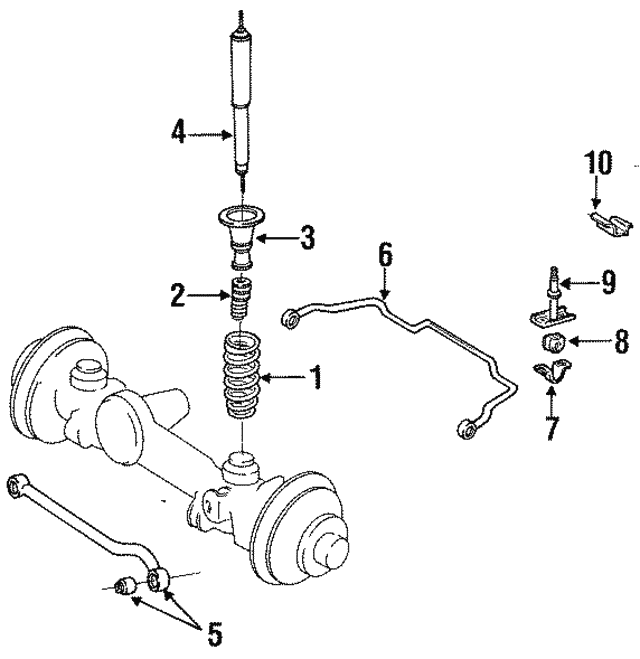 Амортизатор 4851169386 TOYOTA