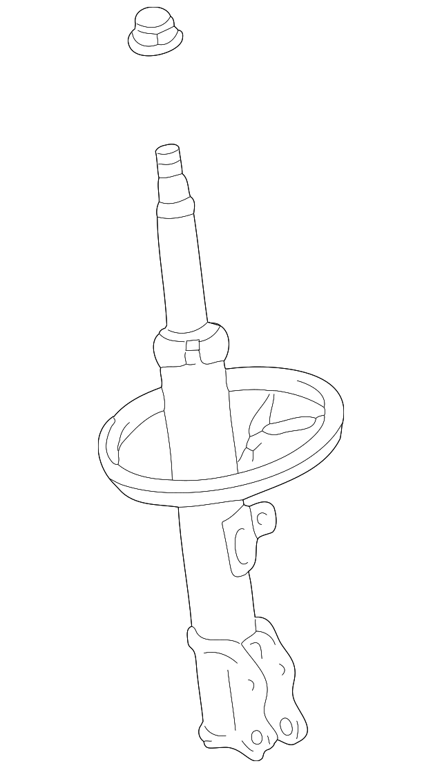 Absorber assy shock 4852009M20 TOYOTA